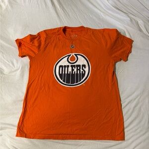 NHL Orange Oilers shirt